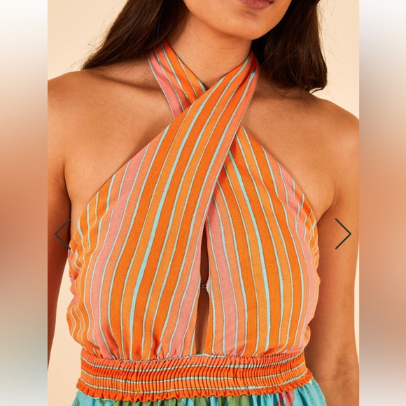 Farm Rio Tropical Beach Vibes Maxi Dress - Picture 4 of 7